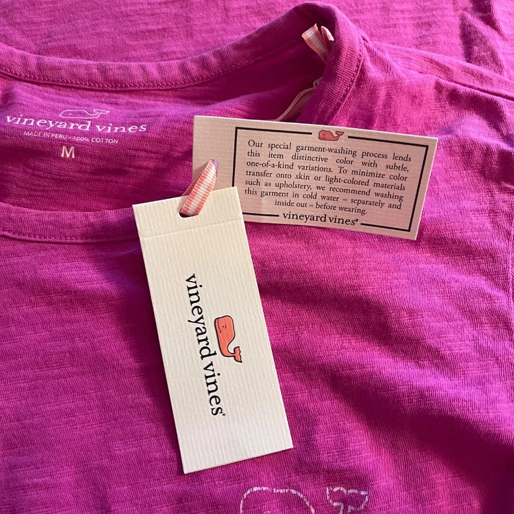 Vineyard Vines Women's Long Sleeve Tee * Pink Purple * NWT - Picture 11 of 12